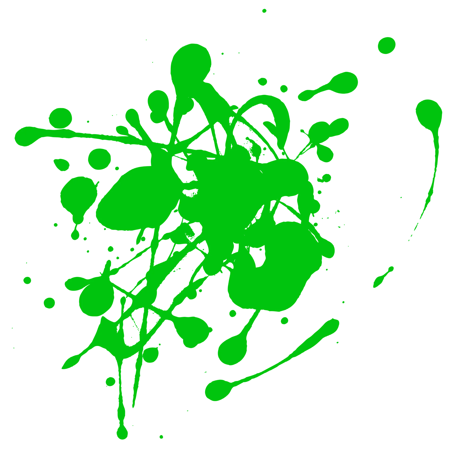 Green Spot Stain Paint royalty-free stock illustration. Free for use & download